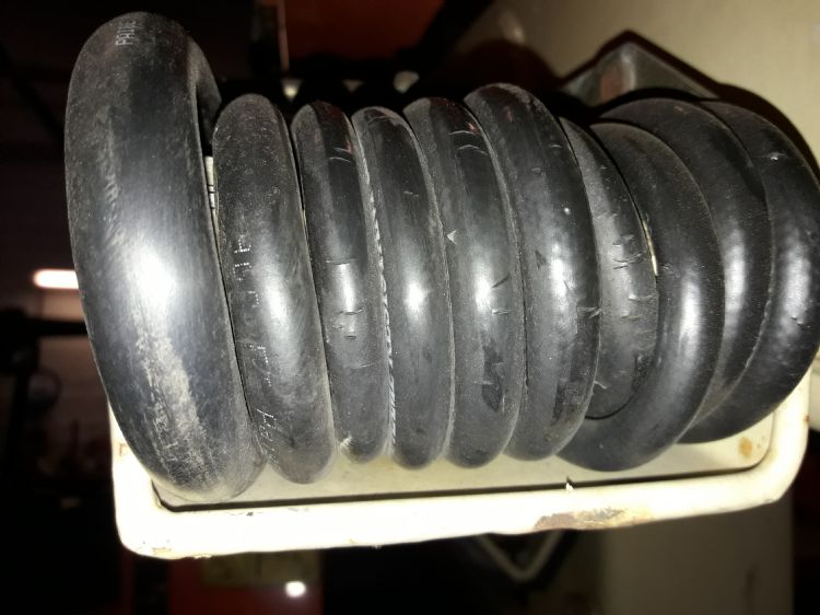 Een duidelijk knelpunt van een slangenbundel bij een giek Een duidelijk knelpunt van een slangenbundel bij een giek