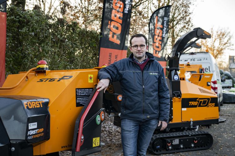 Maarten Klein, eigenaar van LMB Van Ginkel Maarten Klein, eigenaar van LMB Van Ginkel