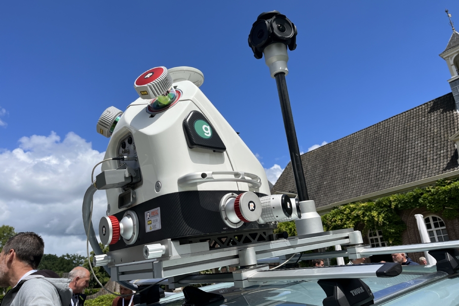 Lidar-scanner en camera Lidar-scanner en camera