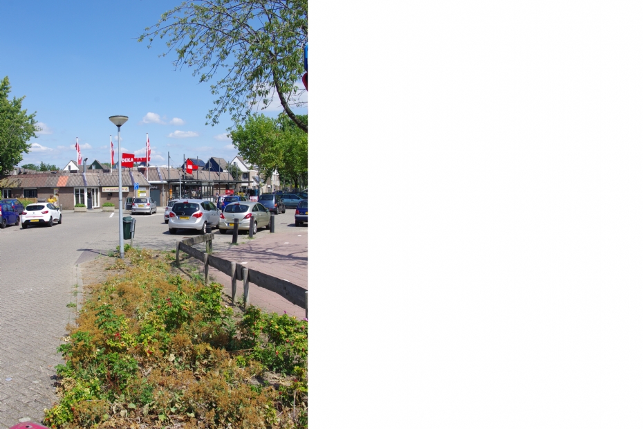 De supermarkt wil uitbreiden, maar daar zijn meer parkeerplaatsen voor nodig