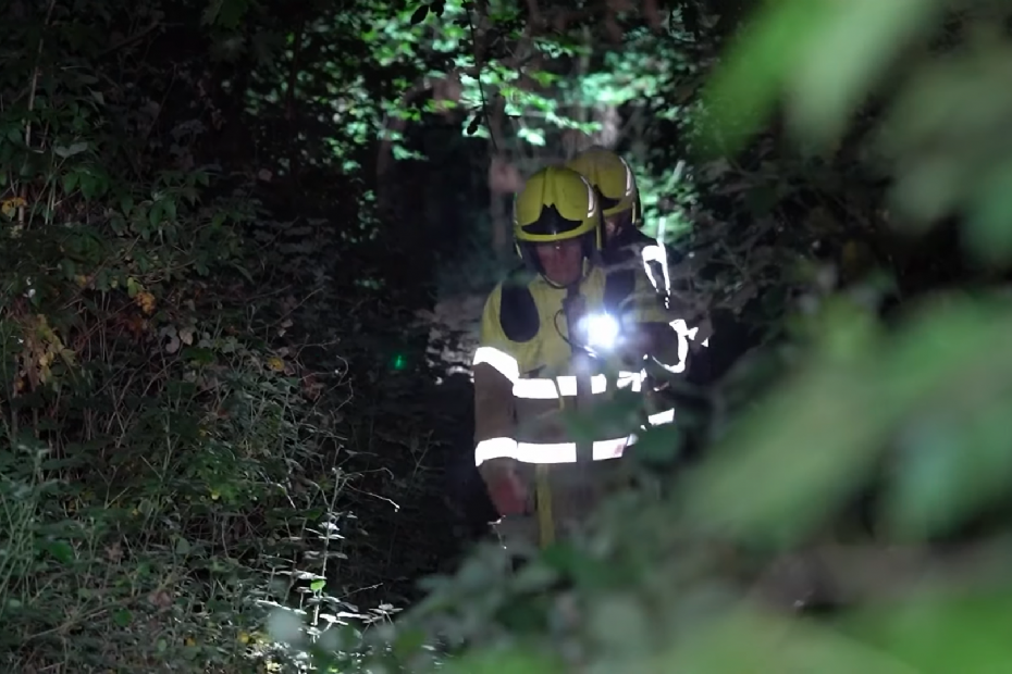 Een recente bosbrand aan de Grootstalseweg in Malden (beeld ter illustratie: still uit een video van streekomroep RN7) Een recente bosbrand aan de Grootstalseweg in Malden (beeld ter illustratie: still uit een video van streekomroep RN7)