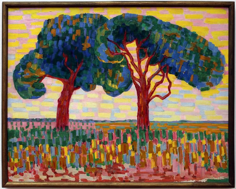 Jacoba van Heemskerck. Twee bomen 1908 Jacoba van Heemskerck. Twee bomen 1908