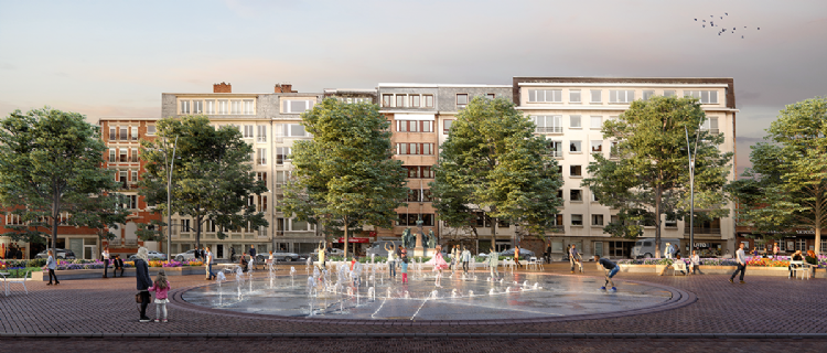 Hooverplein in Leuven