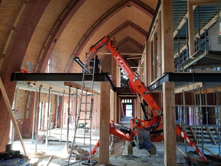 De kerk in Vianen (NB)