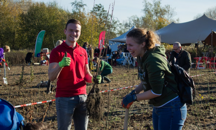 Oud-studenten van Avans aan het werk. Foto: Life Terra en Avans Hogeschool
