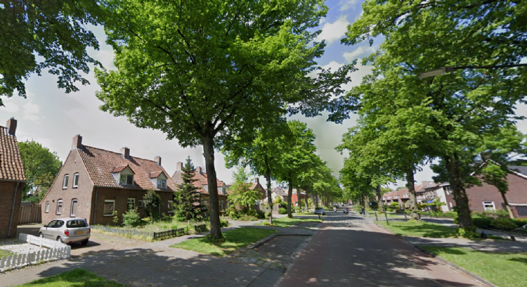 Deken Baekersstraat Schijndel (screenshot Google Maps)