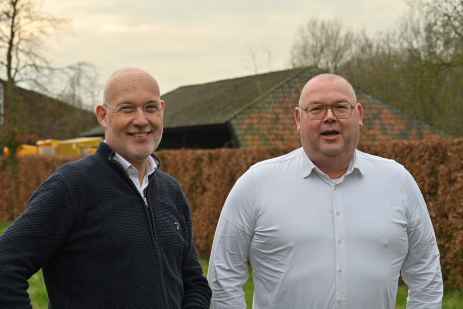 Martin Houben en Corné Leenders van Boomkwekerij Udenhout