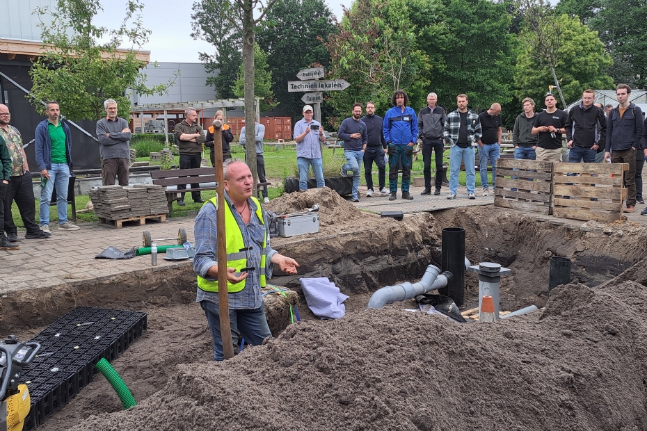 Erwin van Herwijnen presenteert een van de paradepaardjes van New Urban Standard tijdens de editie van 2024