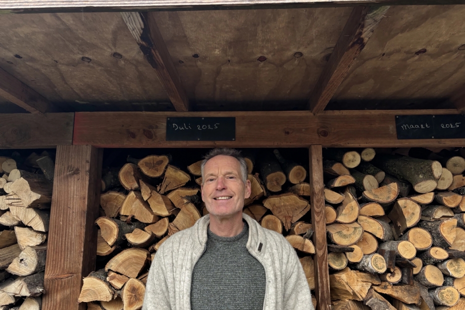 Bas Poutsma, eigenaar van B-Vier Boomspecialist: 'Toen ik begon, was deze sector nog in opkomst.'