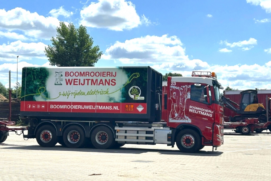 Accucontainertransport. Transport van de 1600kWh accucontainers vraagt ADR-gecertificeerd vervoer