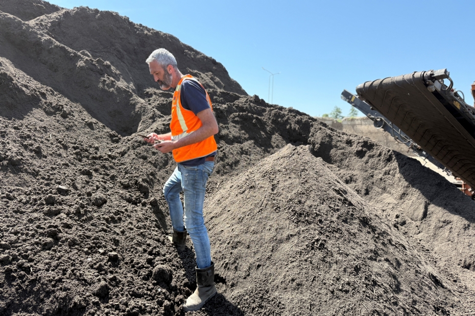 Gerben Born analyseert de grond